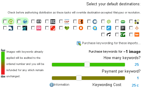 picworkflow keywording interface